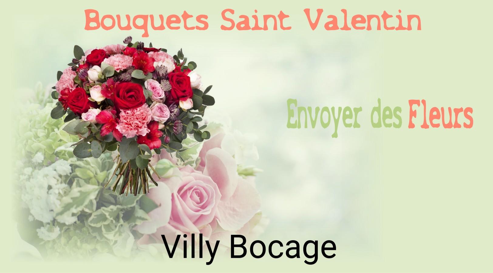 Roses de Saint-Valentin livrées à Villy-Bocage